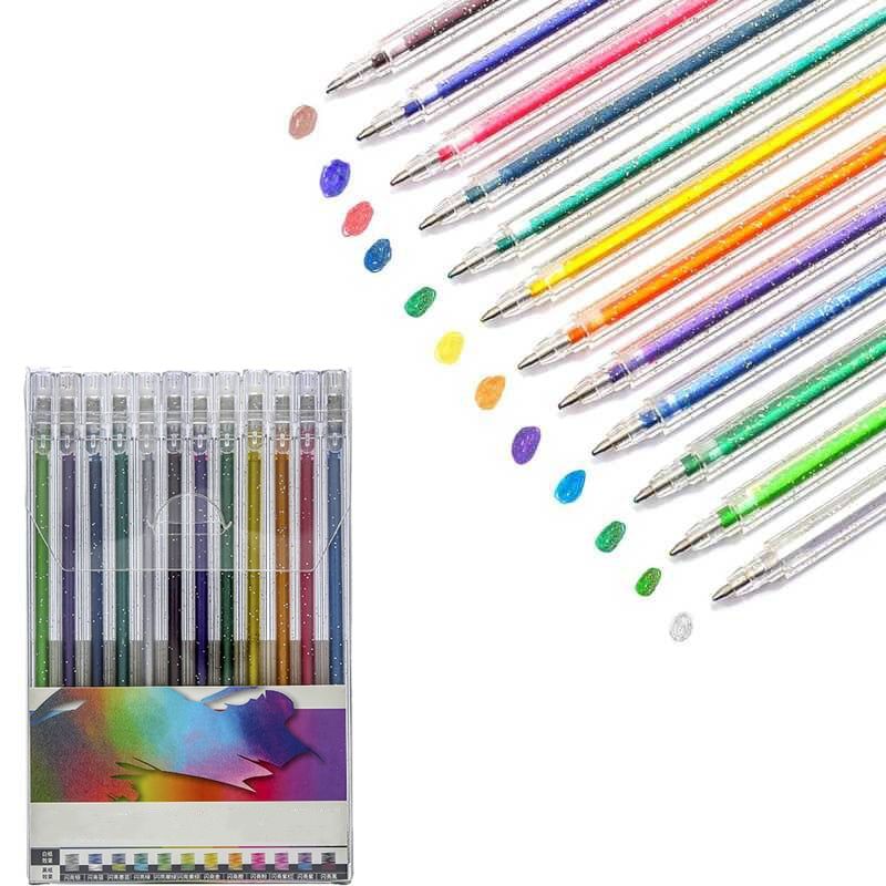 ✨ Laatste dag! 50% korting – glitter gelpennenset, 36 kleuren, schrijft soepel & droogt snel. Perfect voor journaling & creativiteit! 🎨🖊️