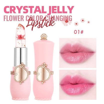 Crystal Jelly Flower Kleurveranderende Lipstick