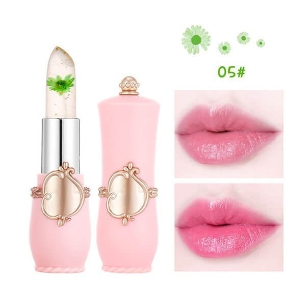 Crystal Jelly Flower Kleurveranderende Lipstick