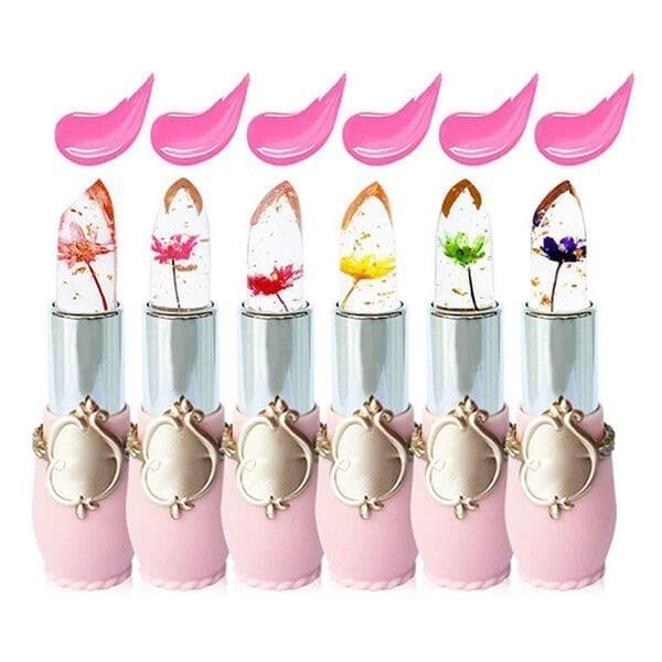 Crystal Jelly Flower Kleurveranderende Lipstick