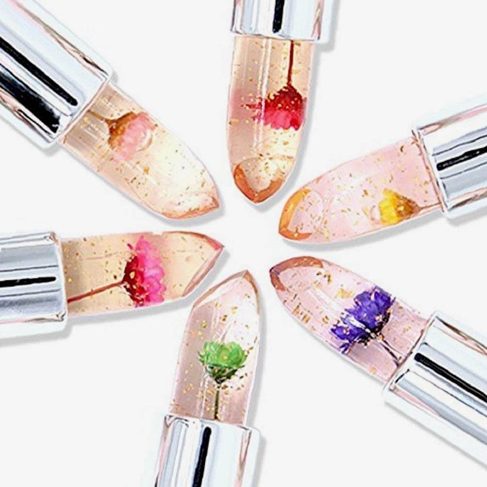 Crystal Jelly Flower Kleurveranderende Lipstick