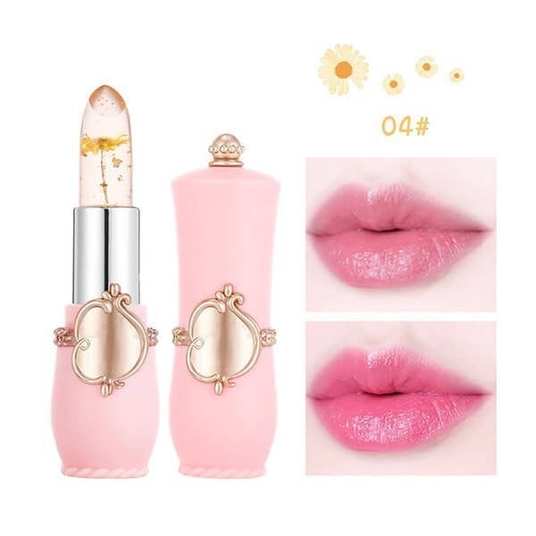 Crystal Jelly Flower Kleurveranderende Lipstick