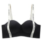 Dames gewatteerde push-up draadloze comfortbeha