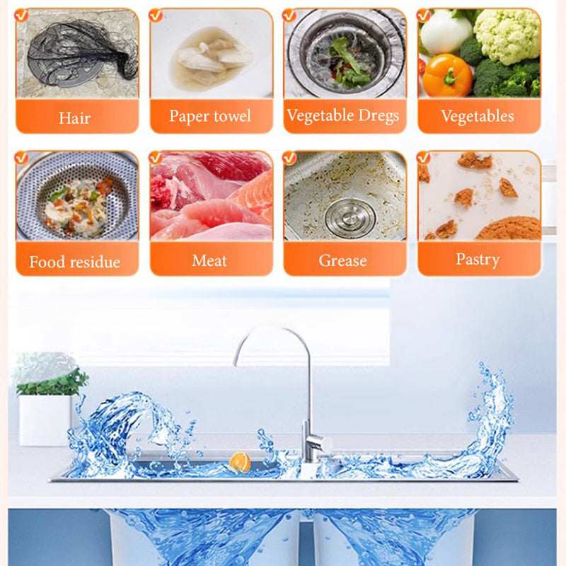 🚿 50% korting! Krachtig afvoerreinigingspoeder – lost haar, zeep & etensresten op, verwijdert geurtjes & veilig voor leidingen. 4 zakjes – resultaat in 30 minuten! ✨🔧