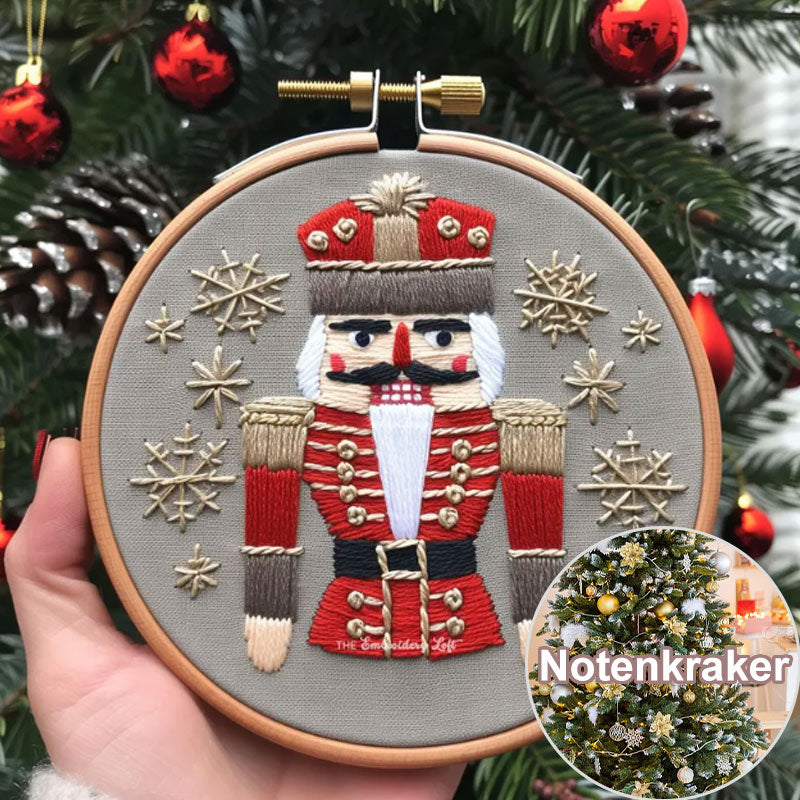 Kerst borduurwerk kit voor DIY-vakantie decoraties