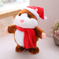 🐹 50% korting! Pratende hamsterknuffel – herhaalt geluid, beweegt het hoofdje & zacht om te knuffelen. Verkrijgbaar in 3 kleuren & kersteditie – 15 cm! ✨🎄