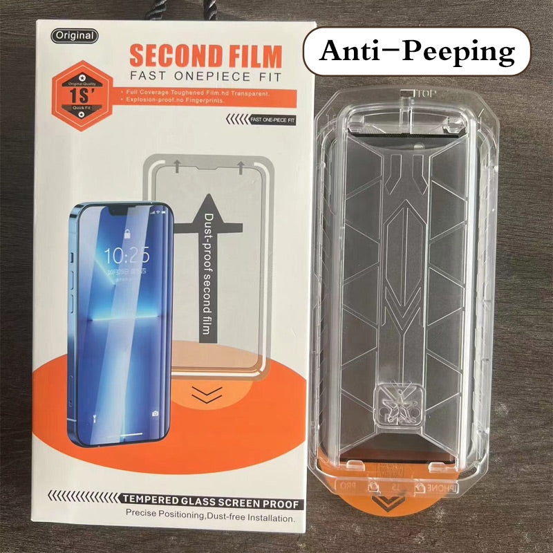 📱2025 Nieuwe onzichtbare screenprotector - vingerafdrukbestendig stofvrij zonder bubbels