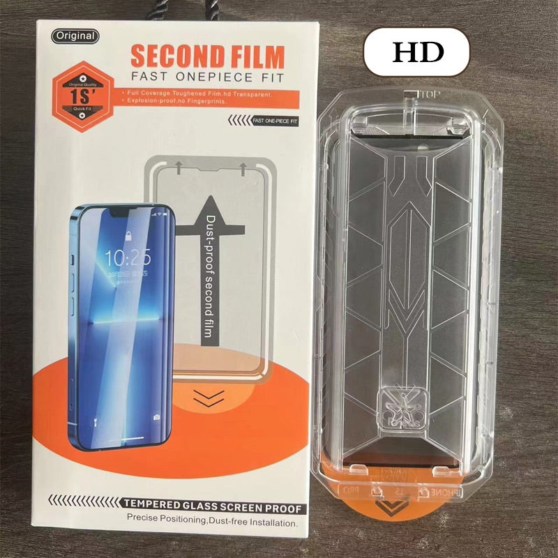 📱2025 Nieuwe onzichtbare screenprotector - vingerafdrukbestendig stofvrij zonder bubbels