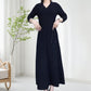 ❄️Seizoenskorting 50%🍂Dames Elastische Hoge Taille Dikke Lange Rok
