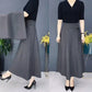 ❄️Seizoenskorting 50%🍂Dames Elastische Hoge Taille Dikke Lange Rok
