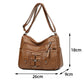 Vintage zachte PU leren tas voor dames