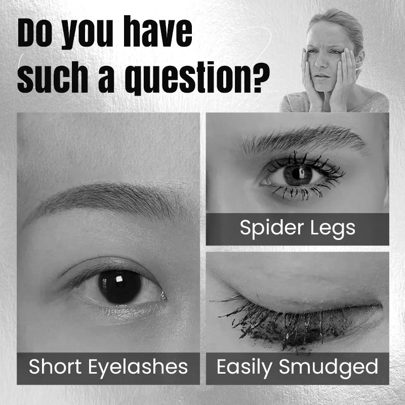 🔥Zwarte waterbestendige mascara voor lengte en volume