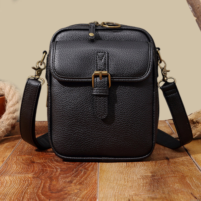 🔥👜 50% korting! Vintage koerierstas – 📦 grote capaciteit, 💪 duurzaam, 👗 stijlvol – perfect voor werk & vrije tijd!