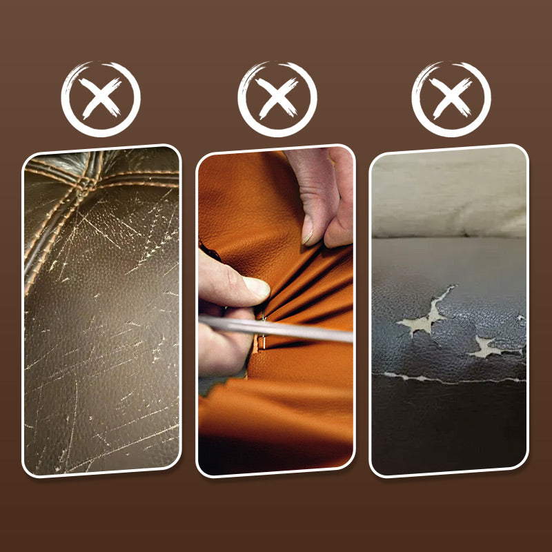 Leer Renovatiepasta - Geschikt voor lederen meubels, lederen schoenen, lederen tassen, lederen kleding