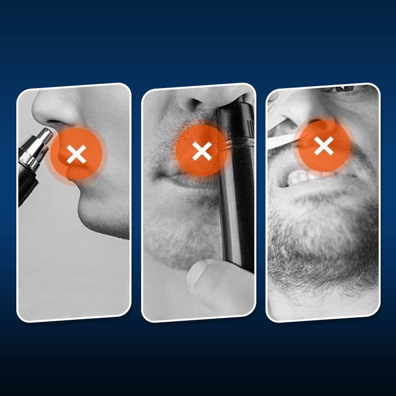 👃Mini Digitale Weergave Elektrische Multifunctionele Waterwasbare Neushaartrimmer🎀