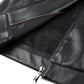 Heren Classic PU Leren Jas met Rits Voorkant