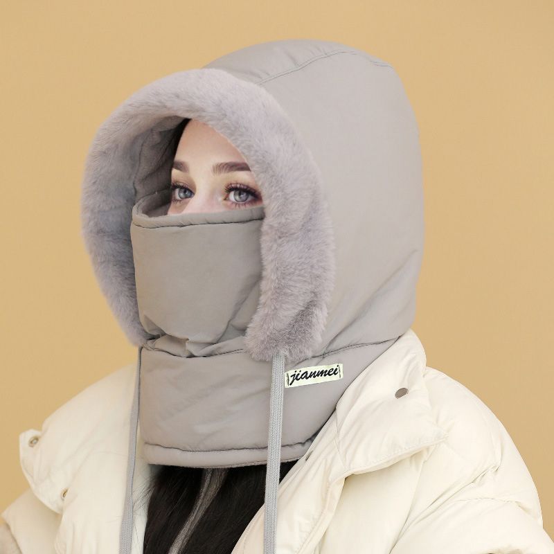 🧢❄️Dikke Thermo Hoed met Gezichtsmasker – Warm en Stijlvol voor Mannen en Vrouwen!