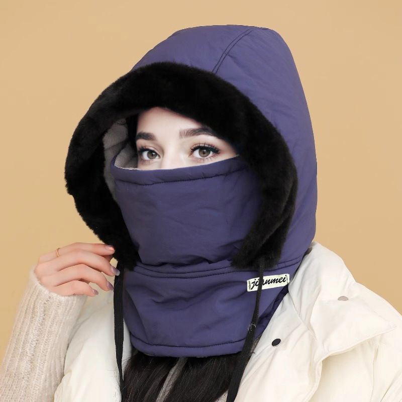 🧢❄️Dikke Thermo Hoed met Gezichtsmasker – Warm en Stijlvol voor Mannen en Vrouwen!