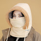 🧢❄️Dikke Thermo Hoed met Gezichtsmasker – Warm en Stijlvol voor Mannen en Vrouwen!