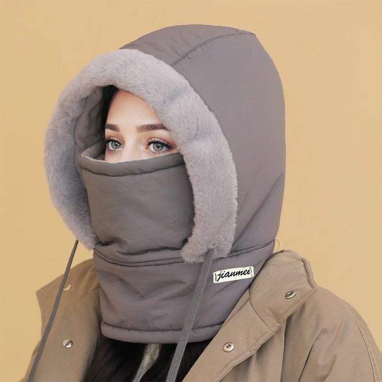 🧢❄️Dikke Thermo Hoed met Gezichtsmasker – Warm en Stijlvol voor Mannen en Vrouwen!