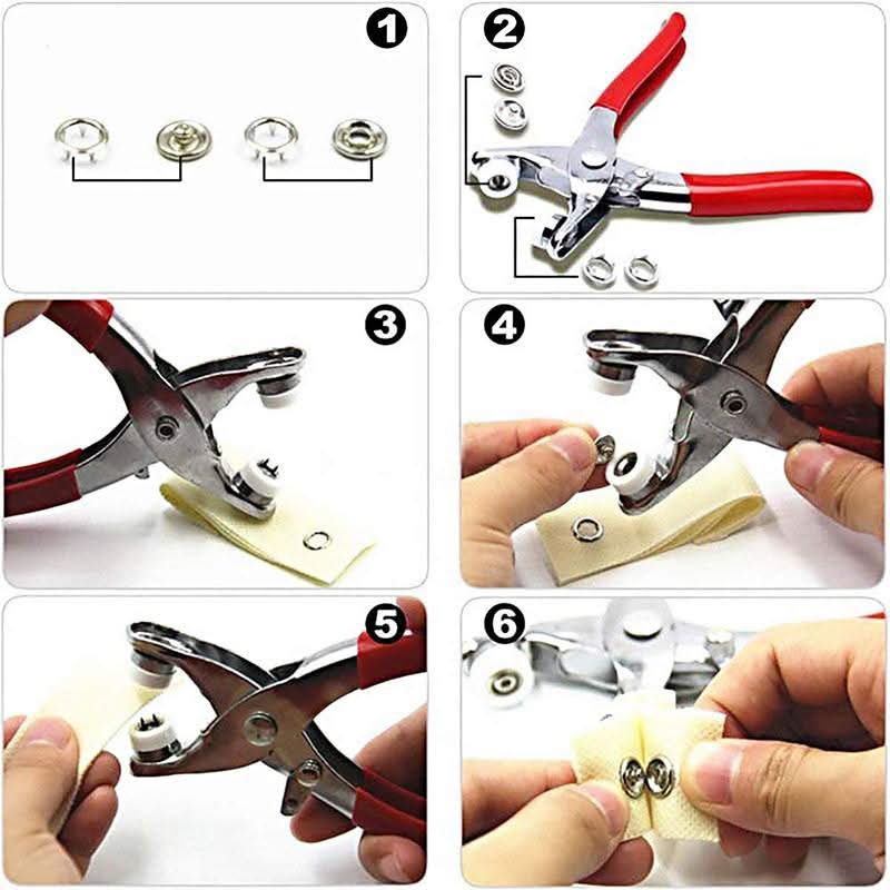 🔥50% korting op de laatste dag🔥Snap Button DIY Craft Kit
