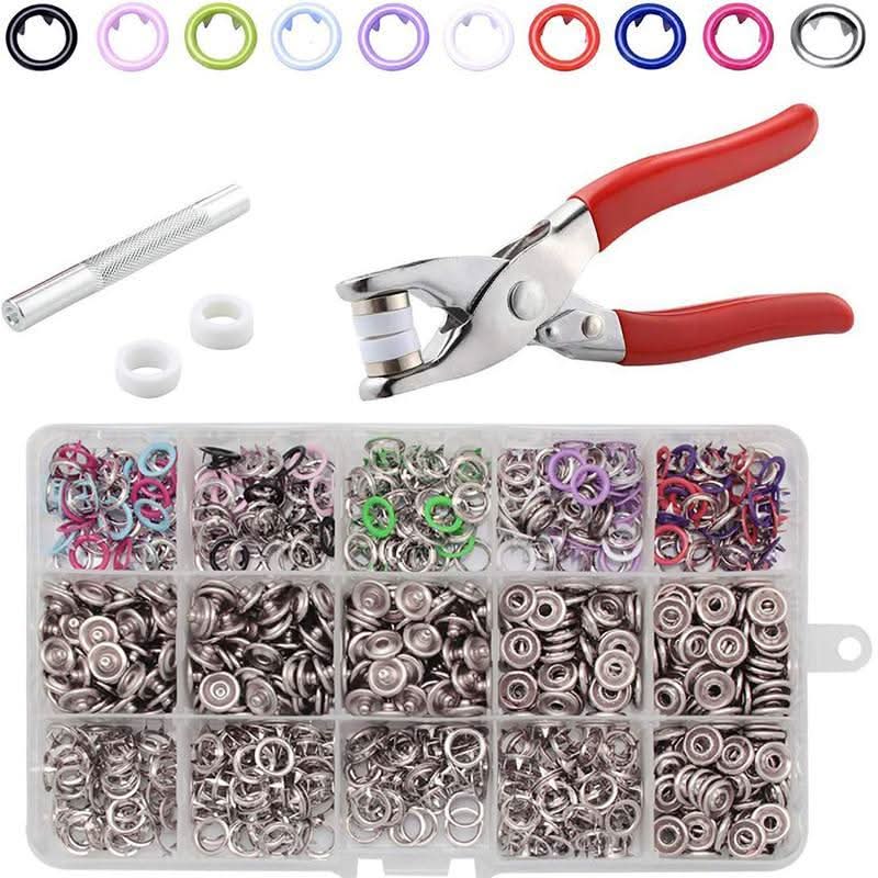 🔥50% korting op de laatste dag🔥Snap Button DIY Craft Kit