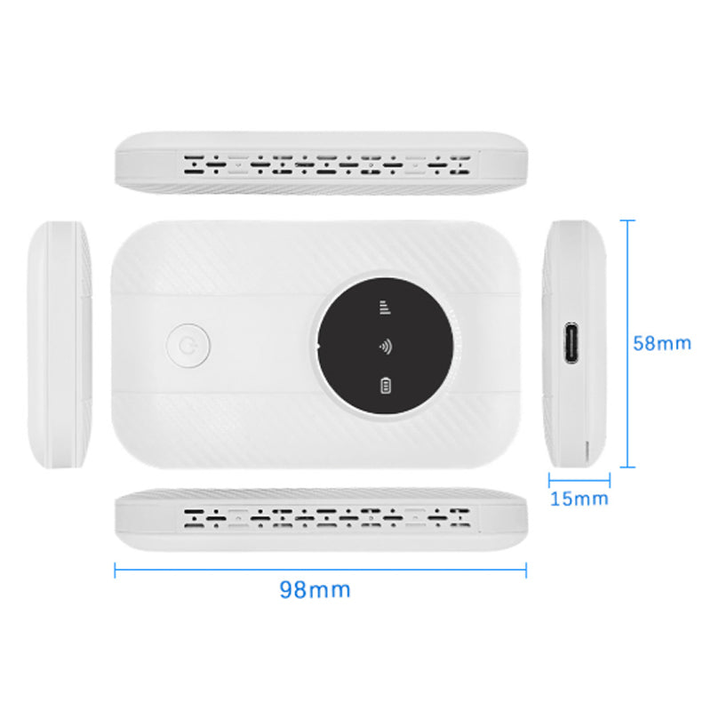Draagbare 5G WiFi-routerset