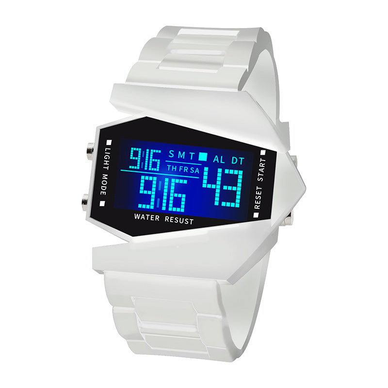 🔥Nieuwjaarspromotie - 50% korting🔥Creatieve lichtgevende vliegtuig vorm LED horloge⌚