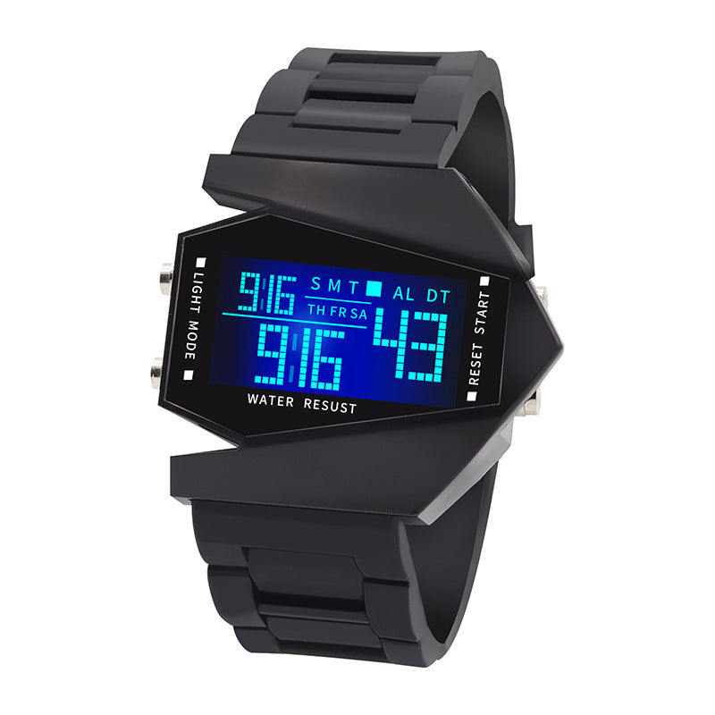 🔥Nieuwjaarspromotie - 50% korting🔥Creatieve lichtgevende vliegtuig vorm LED horloge⌚