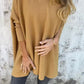 🌈 2 stuks gratis verzending🌈Women's Long Sleeve Knitted V-Neck Loose Long Top (50% UIT)）