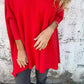 🌈 2 stuks gratis verzending🌈Women's Long Sleeve Knitted V-Neck Loose Long Top (50% UIT)）