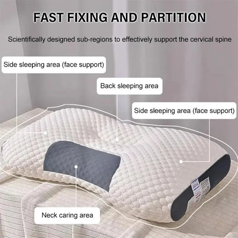 🔥🔥 Kussens Slaapkussen Hoogwaardige Kern Ergonomisch Contour Kussen Geschikt voor Comfortabel Slapen