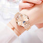 🎀60% KORTING Nieuwjaarsuitverkoop🎀 Modieuze Diamant Maan en Ster Horloge voor Dames