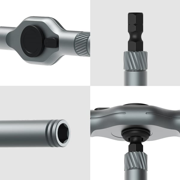 🔩 60% korting 🛠️ 24-in-1 schroevendraaierset – Magnetisch, compact en draagbaar, ideaal voor reparaties en doe-het-zelf 🔧📦