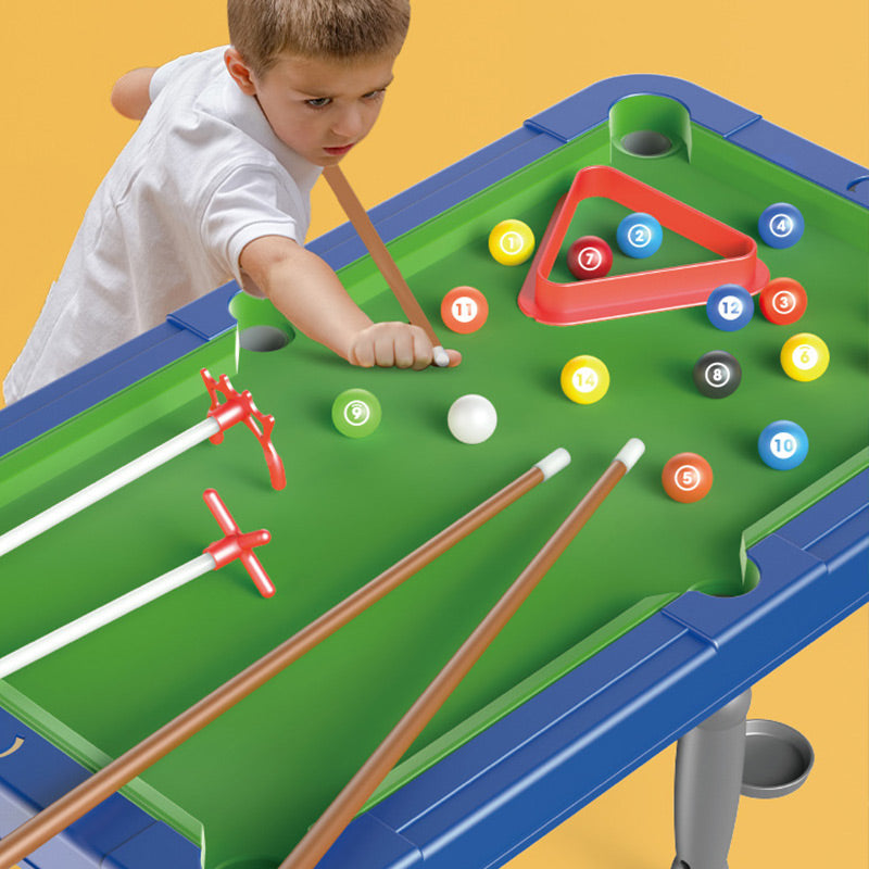 Compacte 6-in-1 Draagbare Spelen Tafel Set