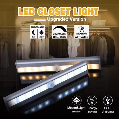 🏆2025 Hot Sale 49% korting🔥LED Slimme magnetische bewegingssensorlamp