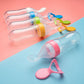 👼 Knijpbare Babyvoedingsfles met Lepel