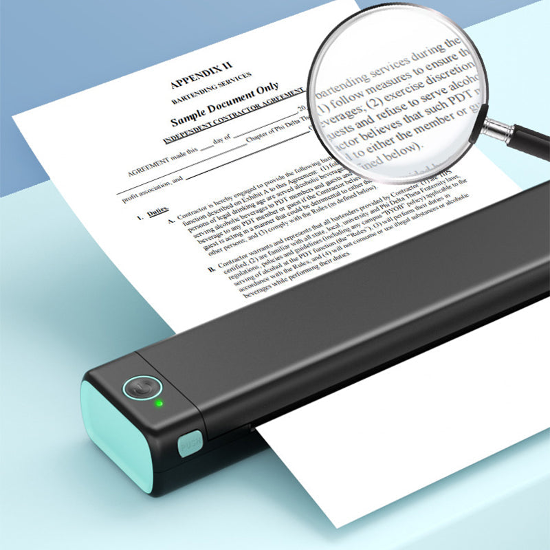 🚀🖨️ 50% korting! Mini-printer 2026 – 📚 voor studie & werk, 🎨 tattoo-designs, 🧳 draagbaar & draadloos!