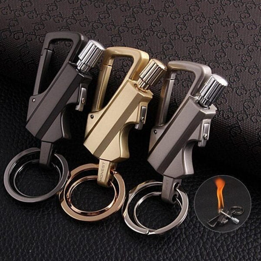 🚀 Grappige gadget 🔥 Sleutelhanger vuursteen vuurstarter