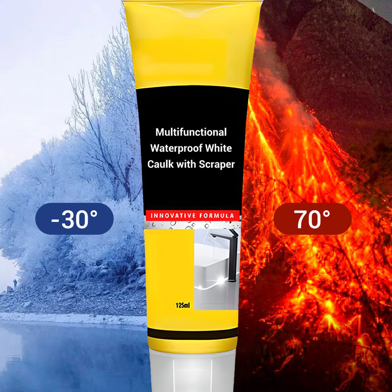 Multifunctionele waterdichte witte kit met schraper