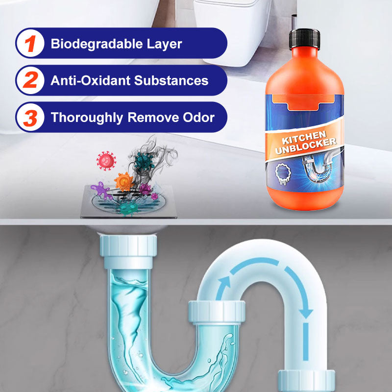 🔥HETE AANBIEDING🔥Krachtig pijpreinigingsmiddel (voorkomt dat bacteriën binnendringen)