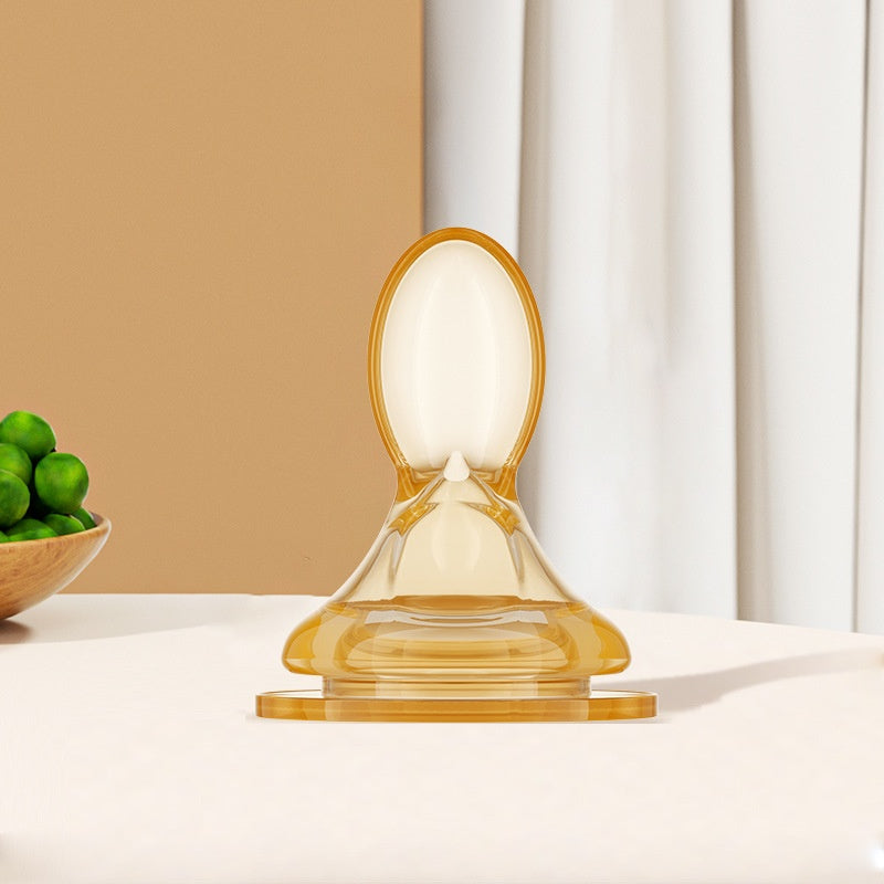 Siliconen voedingslepel, voedingslepel met klemfunctie, aanvullend hulpmiddel voor baby's