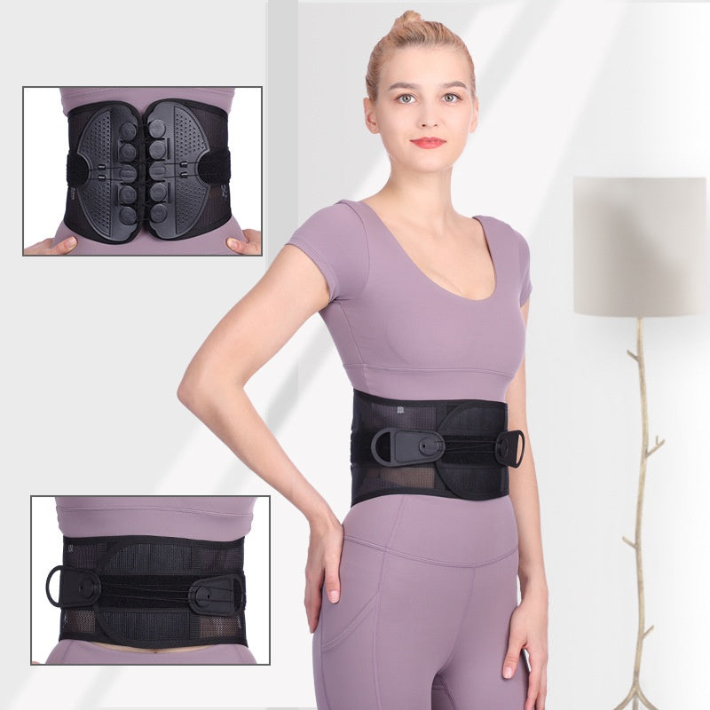 ❄️Zomerfresh 50% Korting!✨Verstelbare Lendensteunriem – Ademend Ondersteuningsband voor Onderrug, Werk & Dagelijks Gebruik