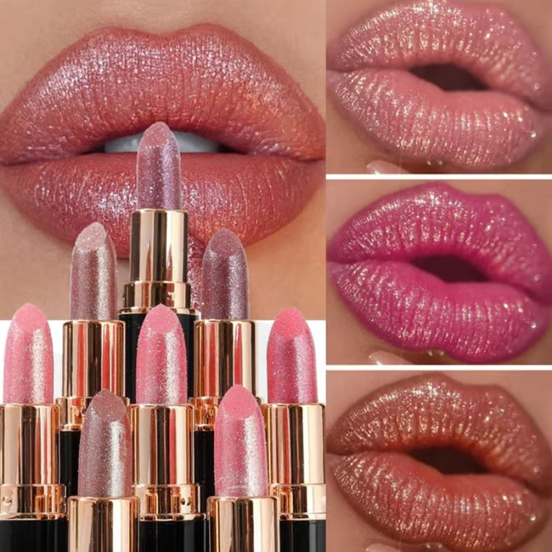 Vandaag's Special--Koop 1 en krijg 1 gratis💋Waterbestendige en hydraterende glitterlippenstift