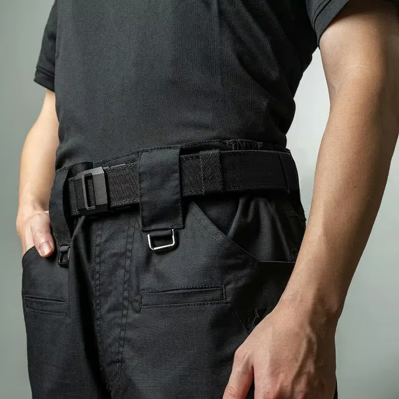 ⏳ Beperkte tijd 50% korting! 💥Automatische Gesp Stretch Nylon Riem voor Heren