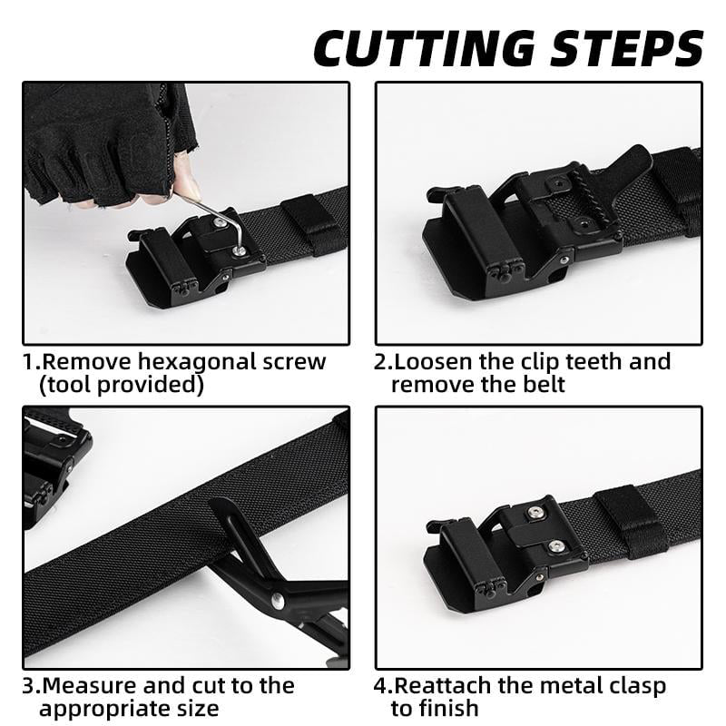 ⏳ Beperkte tijd 50% korting! 💥Automatische Gesp Stretch Nylon Riem voor Heren