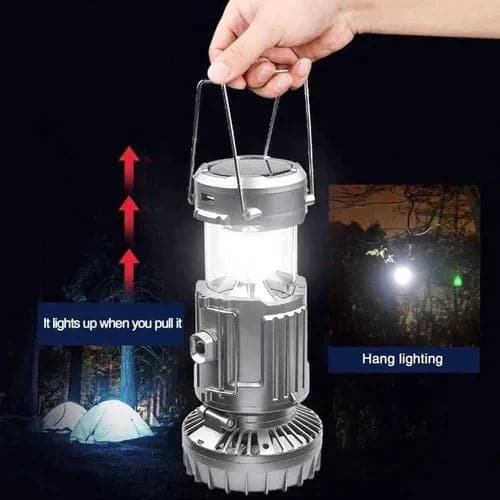 (🔥2025 Hot Rea🎁 ) 6-i-1 Draagbare LED Camping lantaarn met ventilator