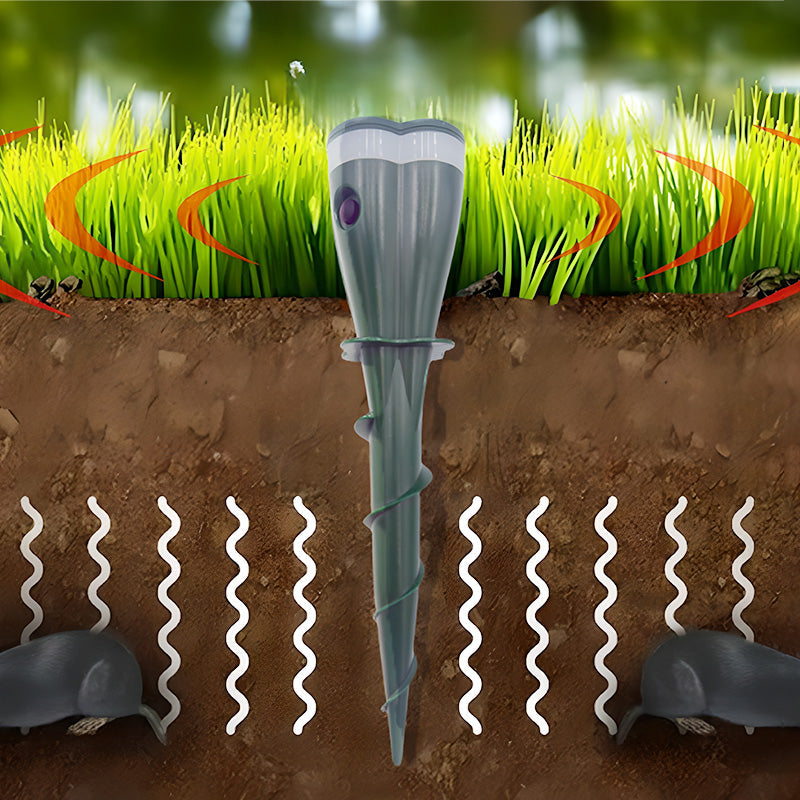 ☘️Solar Waterdichte schroefmollenverjager