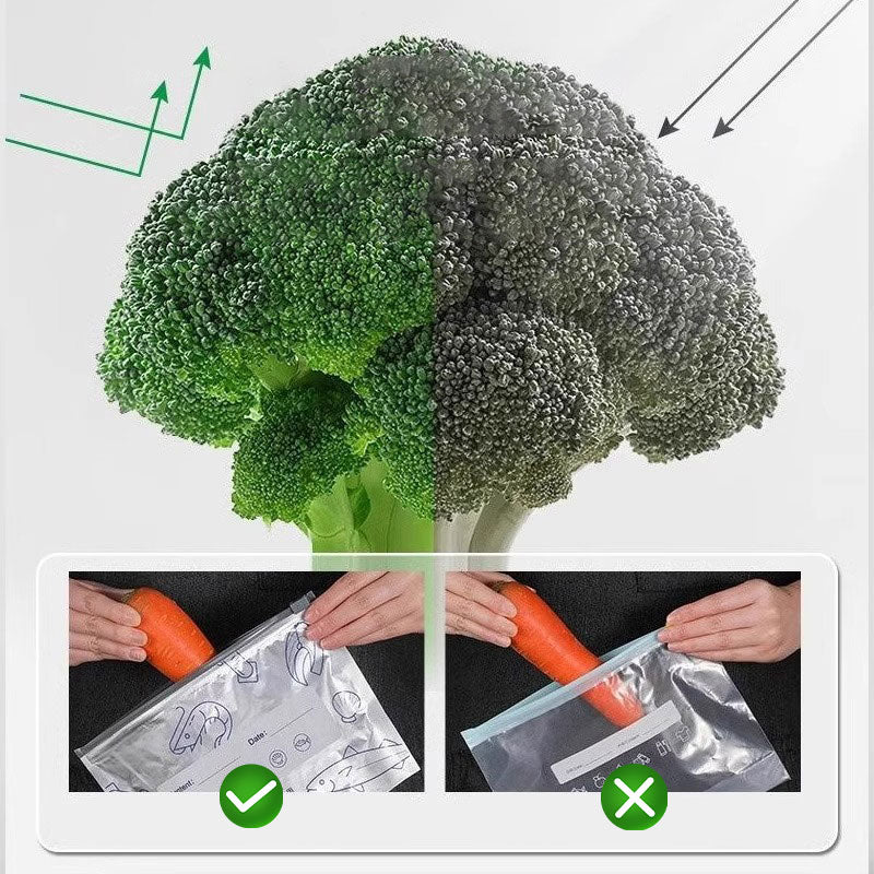 Herbruikbare aluminiumfolie verzegelbare opbergzakken