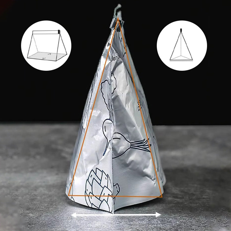 Herbruikbare aluminiumfolie verzegelbare opbergzakken